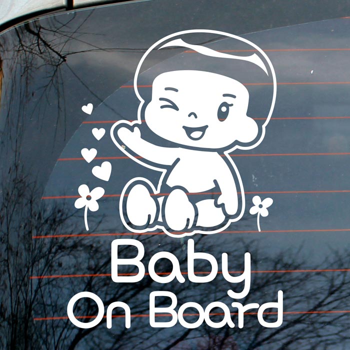 [LSC-550]새싹 하트 Baby on board