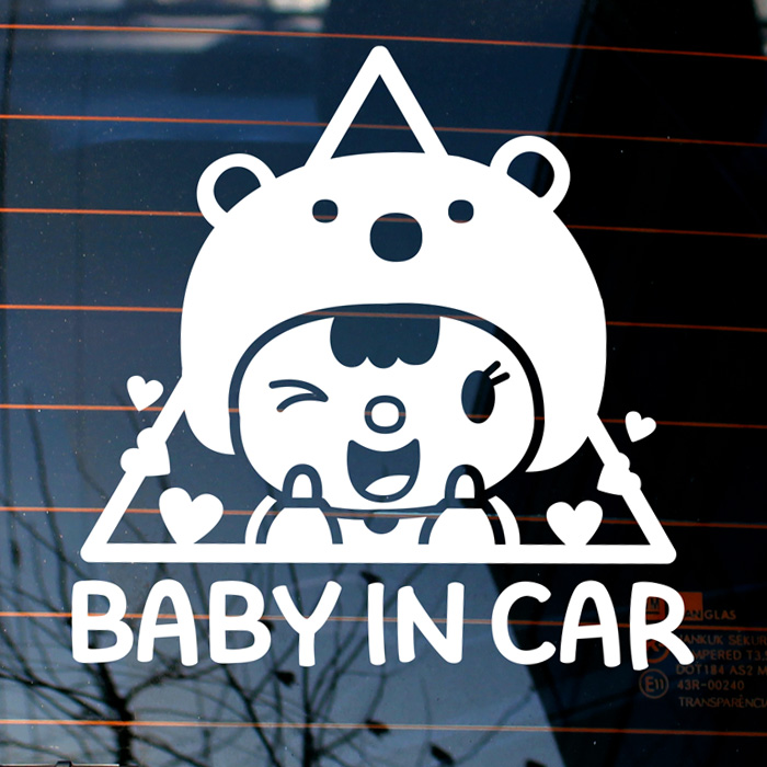 [LSC-682]엠블렘 곰 baby in car