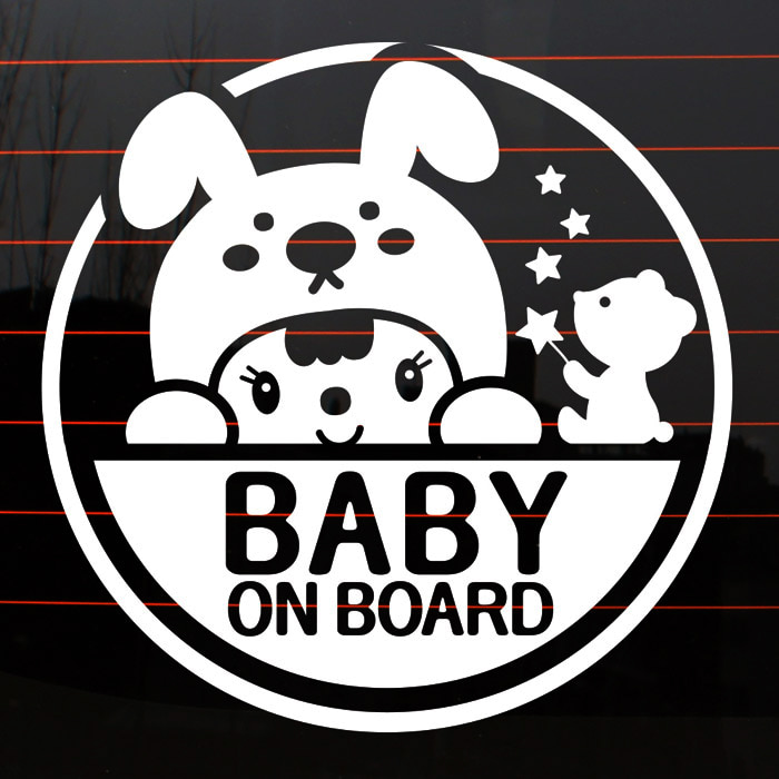 [LSC-813]뽀모 별 곰 baby on board